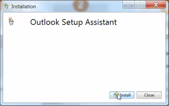 godaddy email setup outlook 2007