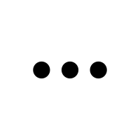 drei horizontale Punkte-Symbol
