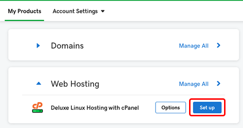 deluxe linux hosting with cpanel