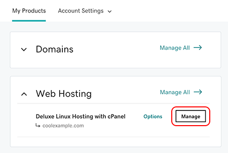 how to access cpanel godaddy