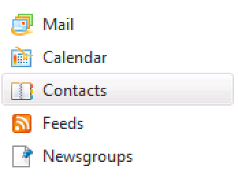 Select contacts.
