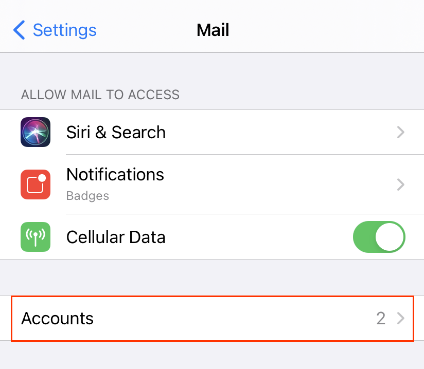 office 365 email settings iphone