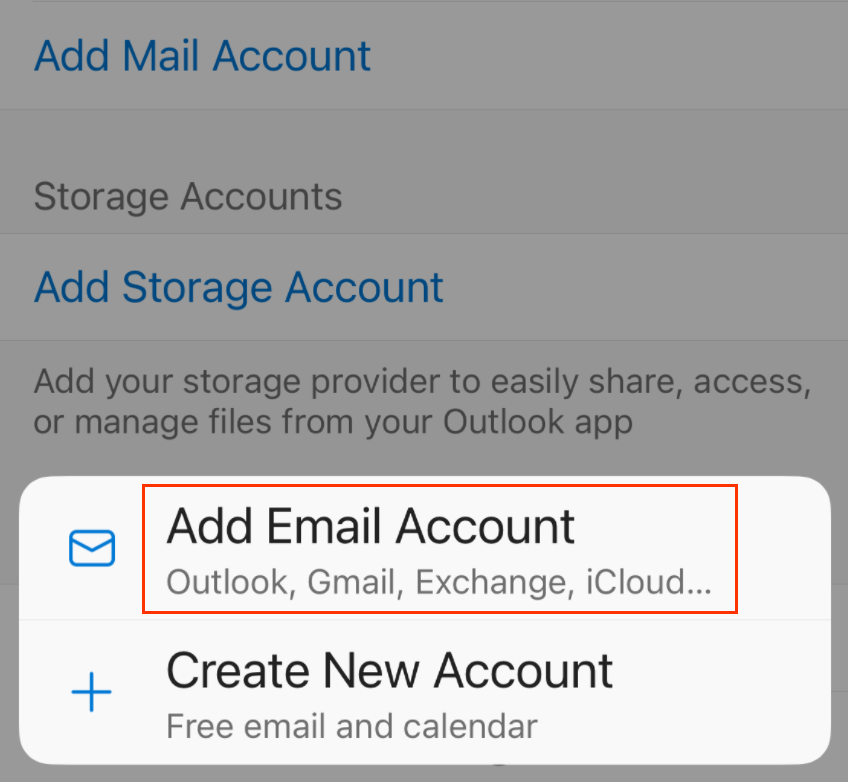 add mail account to outlook 365