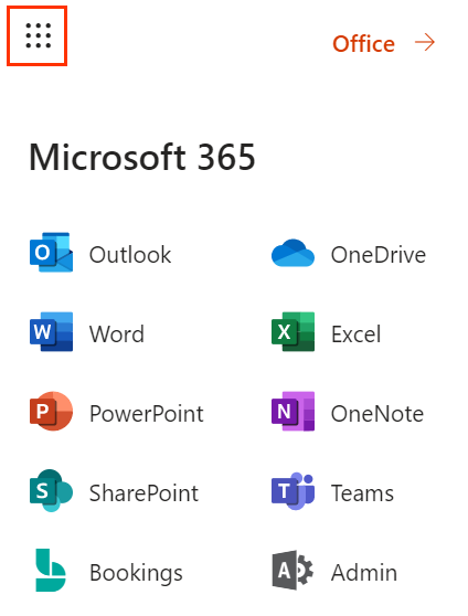 OneDrive and SharePoint icons