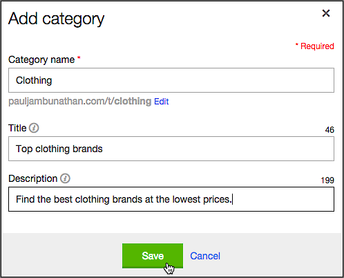 Category management