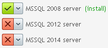 Choose SQL Server version