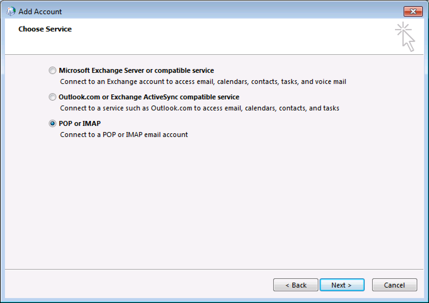 Outlook 2013 manual backup