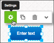 Click button and choose Settings.